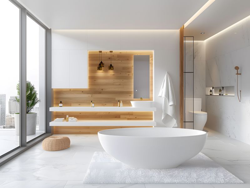Minimalist Modern Bathtub